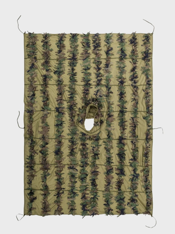 HELIKON-TEX PELERYNA KAMUFLUJĄCA LEAF GHILLIE PONCHO US WOODLAND