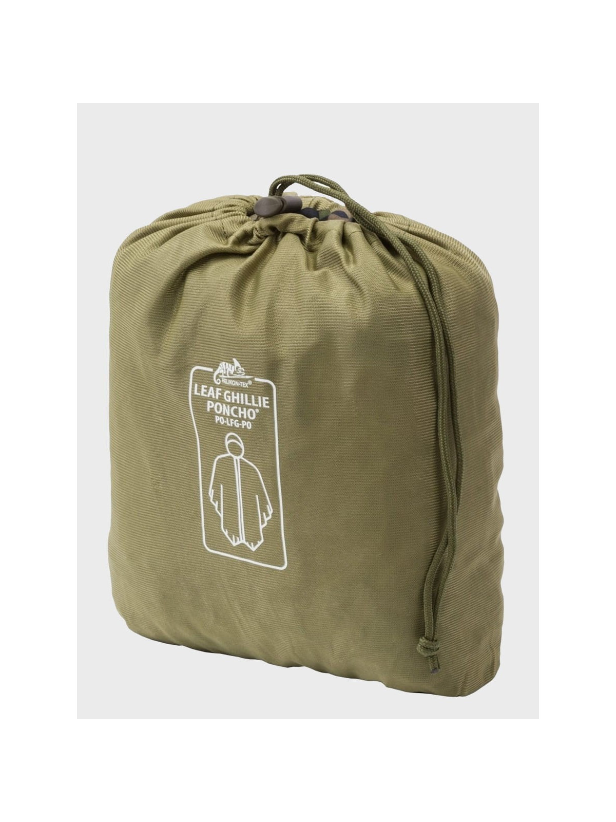 HELIKON-TEX PELERYNA KAMUFLUJĄCA LEAF GHILLIE PONCHO US WOODLAND