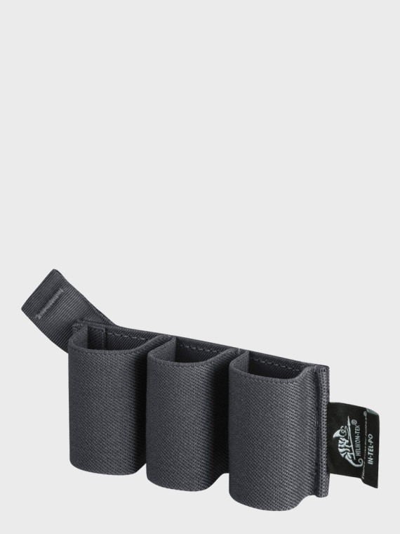 HELIKON-TEX ŁADOWNICA POTRÓJNA NA MAGAZYNKI PISTOLETOWE TRIPLE ELASTIC INSERT SHADOW GREY