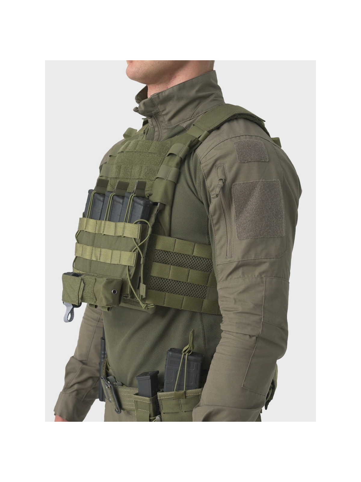 HELIKON-TEX PANEL BOCZNY DO KAMIZELKI TAKTYCZNEJ GUARDIAN CUMMERBUND ZIELONY L