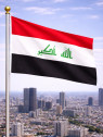 FOSCO INDUSTRIES Flaga na maszt Iraku Irak 100  x 154 cm