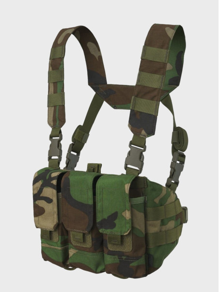 HELIKON-TEX KAMIZELKA CHEST RIG CHICOM US WOODLAND