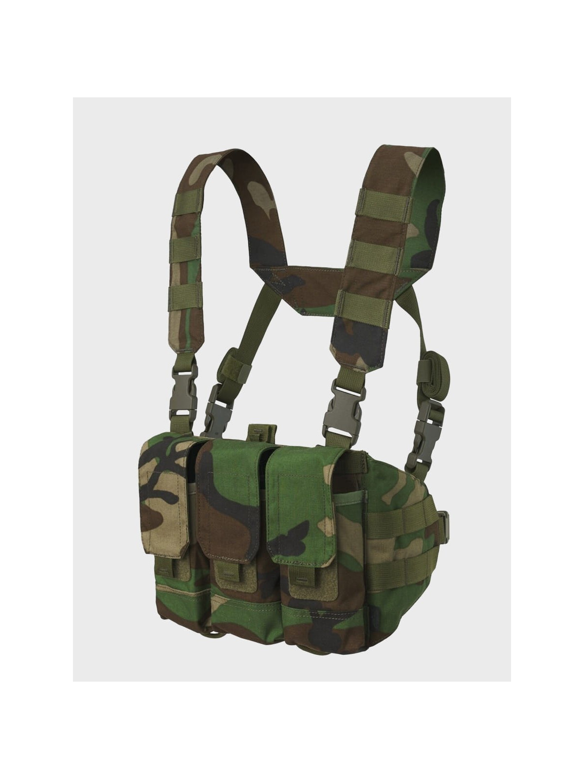 HELIKON-TEX KAMIZELKA CHEST RIG CHICOM US WOODLAND