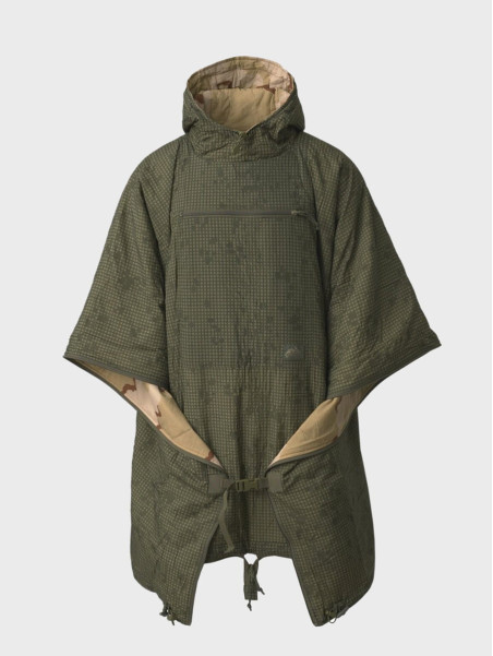 HELIKON-TEX PELERYNA PRZECIWDESZCZOWA PONCHO REV SWAGMAN ROLL PENCOTT WILDWOOD/SNOWDRIFT