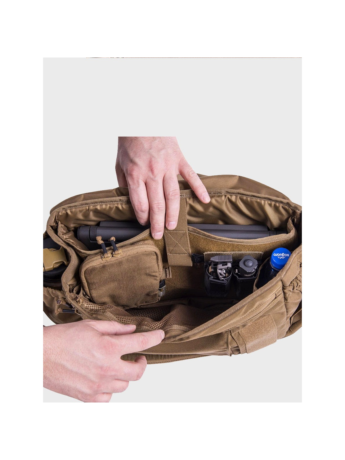 HELIKON-TEX TORBA NA RAMIĘ URBAN COURIER MEDIUM 9,5L CORDURA COYOTE