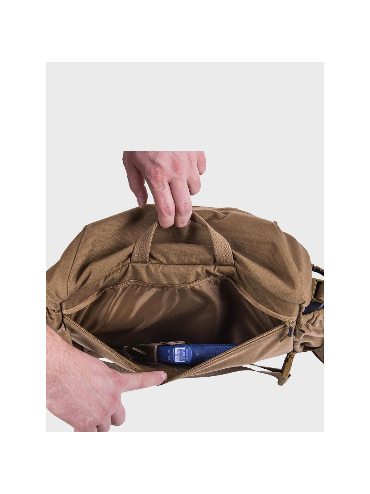 HELIKON-TEX TORBA NA RAMIĘ URBAN COURIER MEDIUM 9,5L CORDURA COYOTE