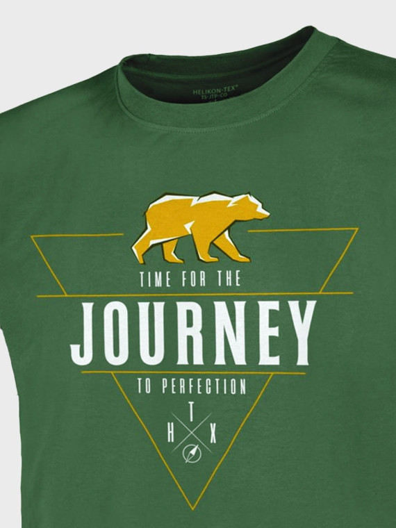 HELIKON-TEX KOSZULKA T-SHIRT JOURNEY TO PERFECTION ZIELONA 3XL