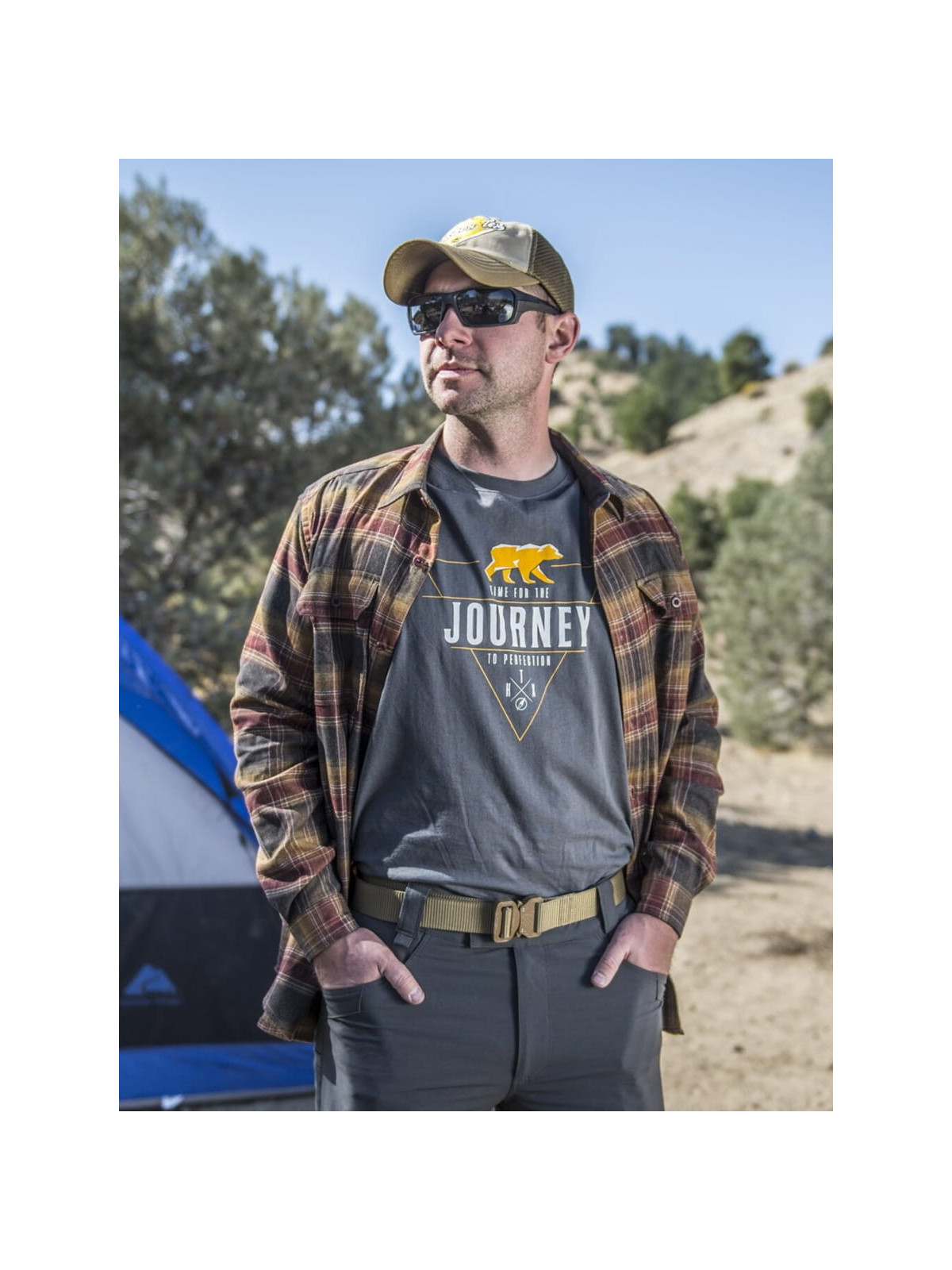 HELIKON-TEX KOSZULKA T-SHIRT JOURNEY TO PERFECTION ZIELONA 3XL