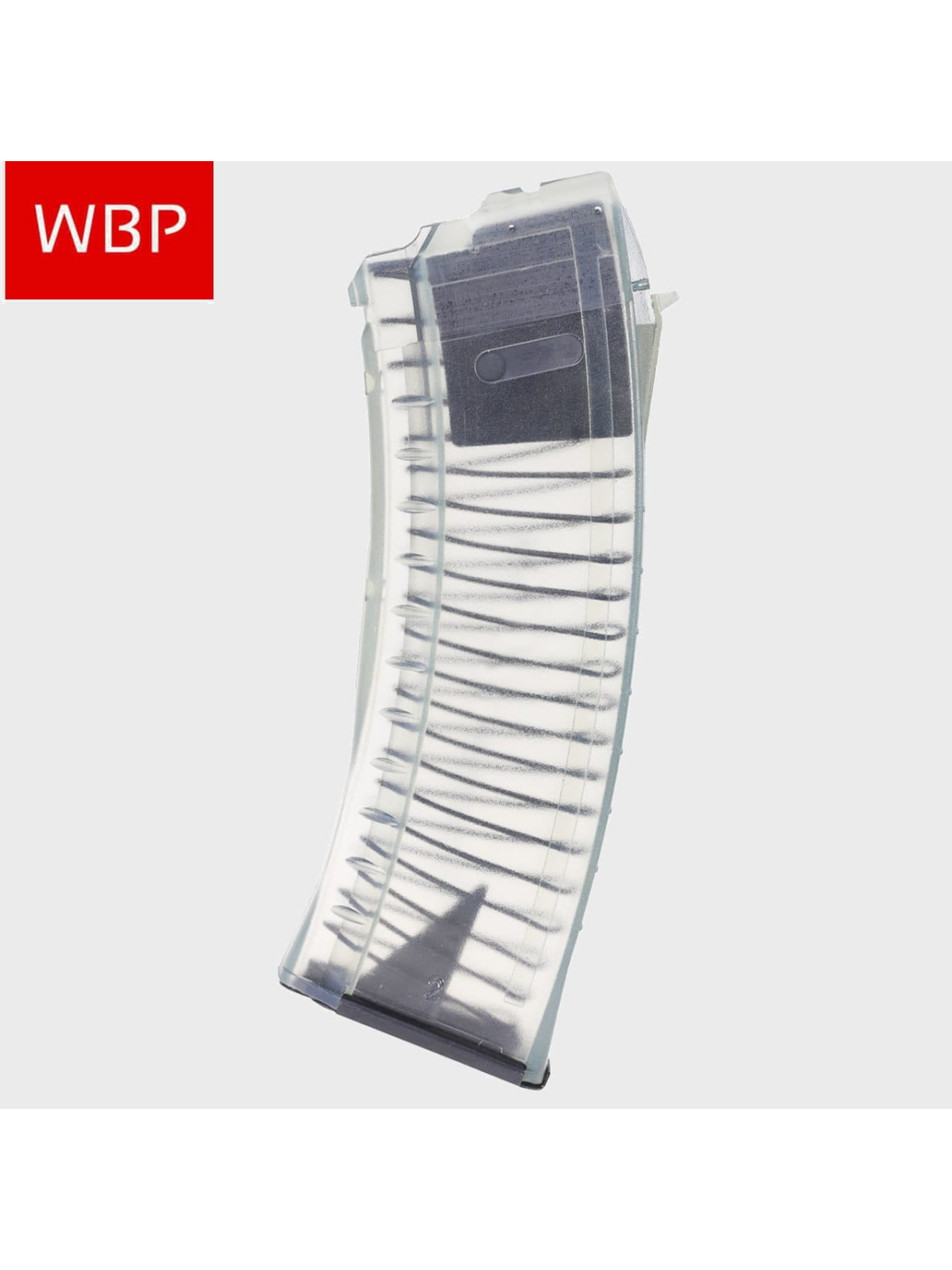 WBP Magazynek Tantal/AK74 5,45x39  30 naboi  Transparentny