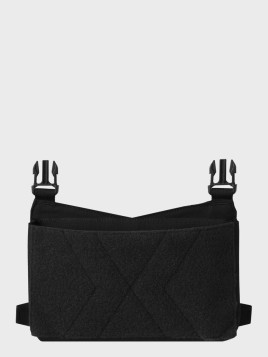 HELIKON-TEX Panel Przedni Velcro Kieszeń Guardian Kangaroo Flap Czarny