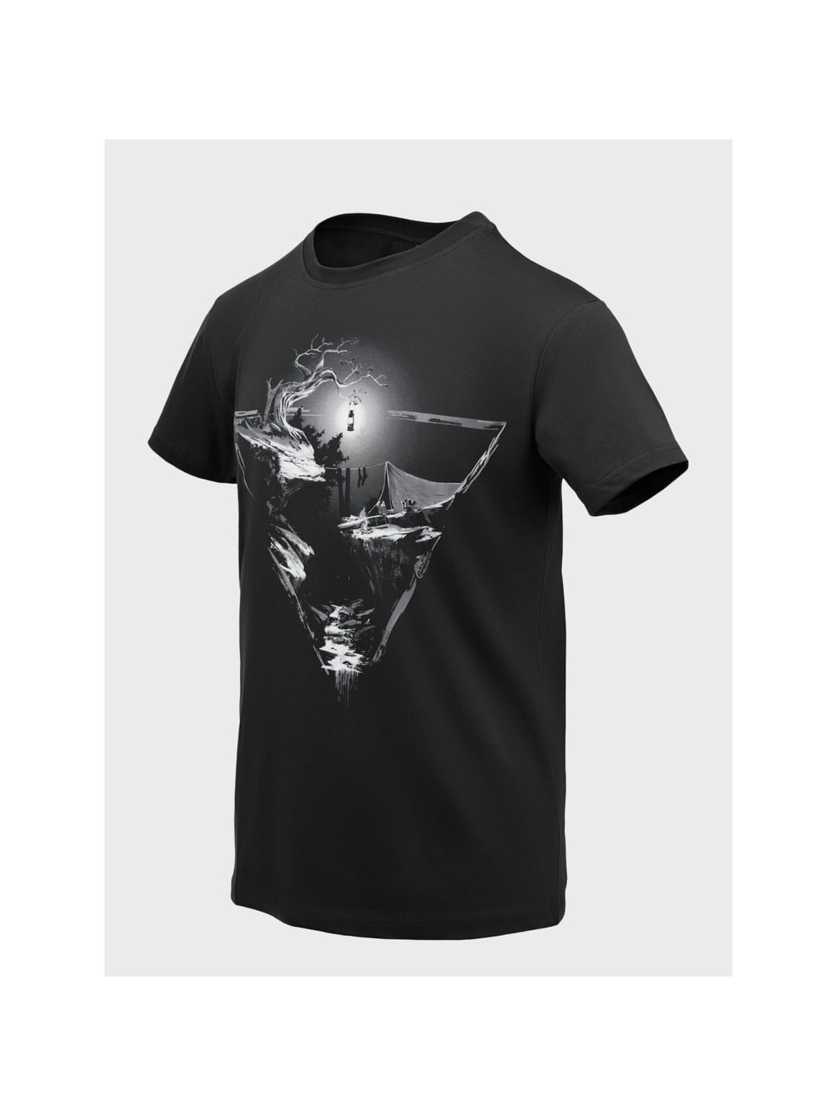 HELIKON-TEX KOSZULKA MĘSKA T-SHIRT NIGHT VALLEY CZARNA XXL