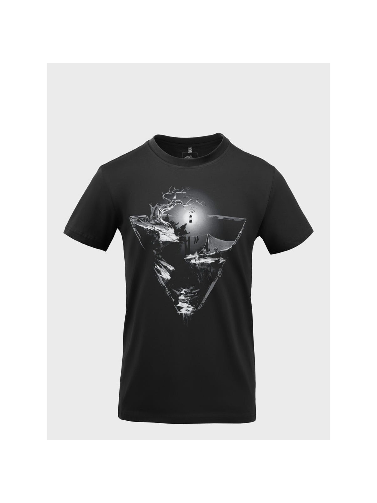 HELIKON-TEX KOSZULKA MĘSKA T-SHIRT NIGHT VALLEY CZARNA XXL