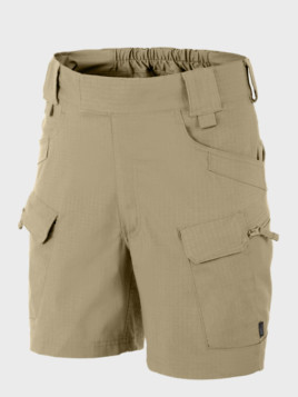 HELIKON-TEX KRÓTKIE SPODENKI SZORTY UTS 6 POLYCO RIP-STOP KHAKI XXL