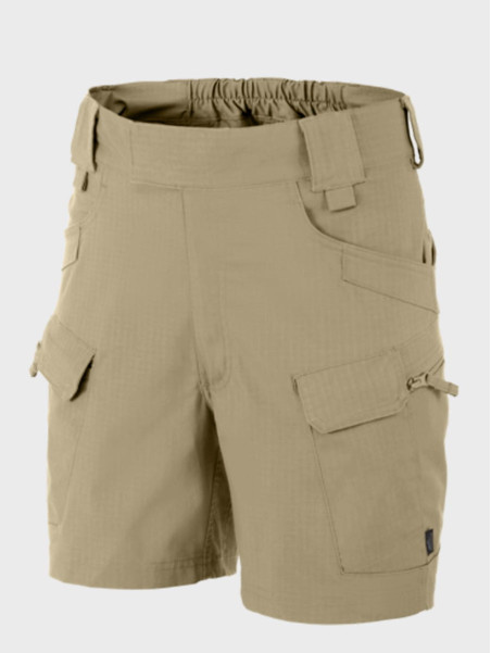 HELIKON-TEX KRÓTKIE SPODENKI SZORTY UTS 6 POLYCO RIP-STOP KHAKI XXL