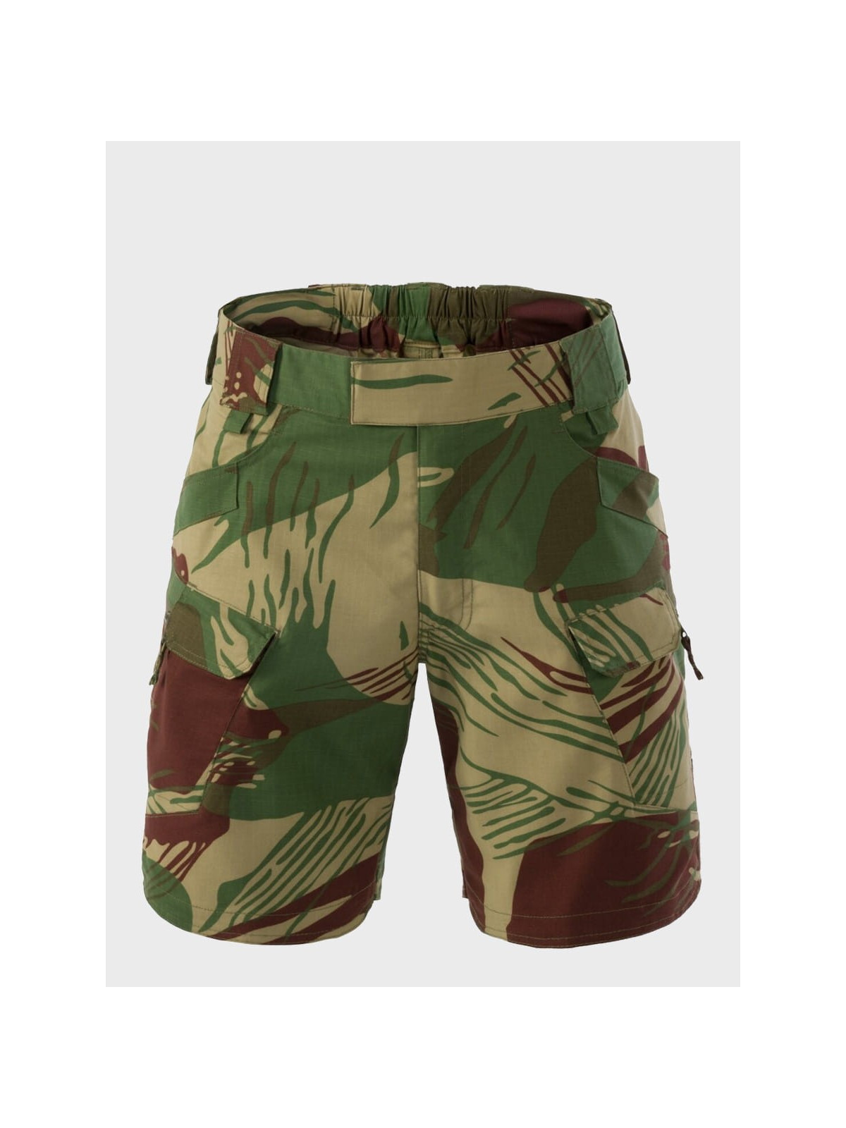 HELIKON-TEX KRÓTKIE SPODENKI SZORTY UTS 6 POLYCO RIP-STOP RHODESIAN CAMO XXL