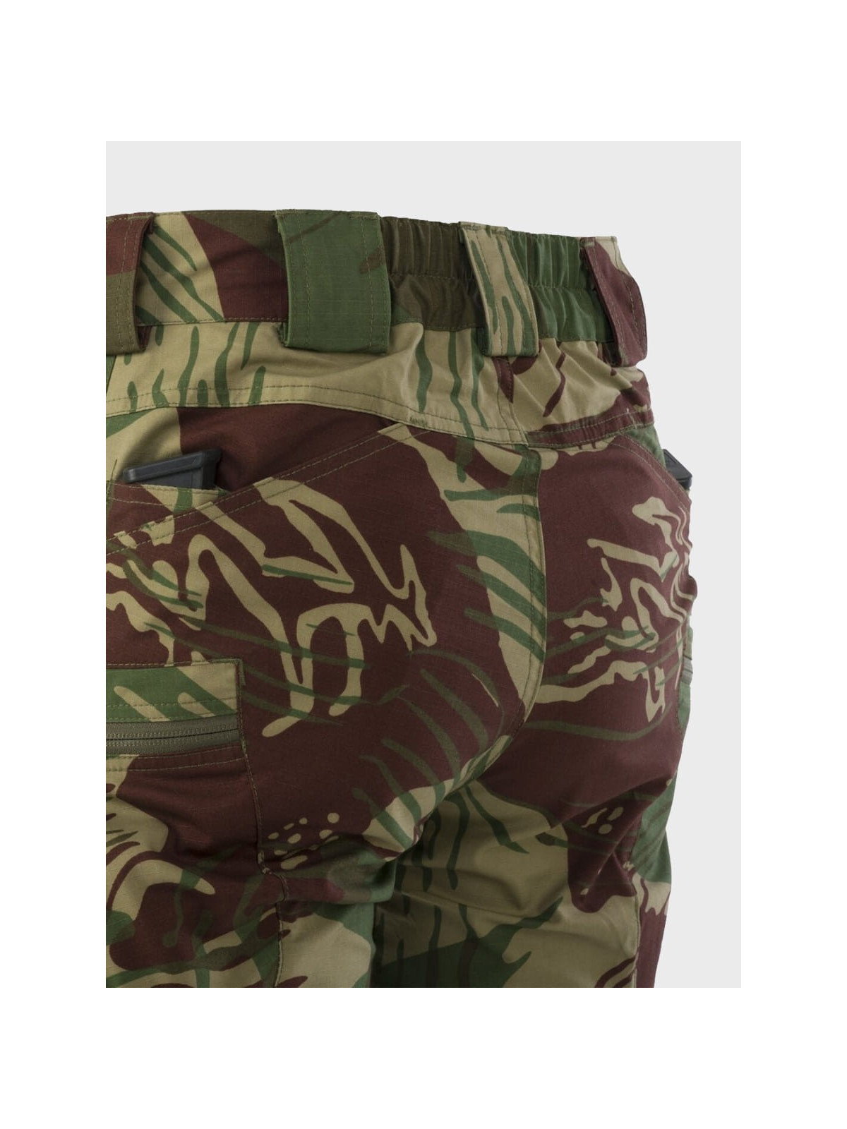 HELIKON-TEX KRÓTKIE SPODENKI SZORTY UTS 6 POLYCO RIP-STOP RHODESIAN CAMO XXL
