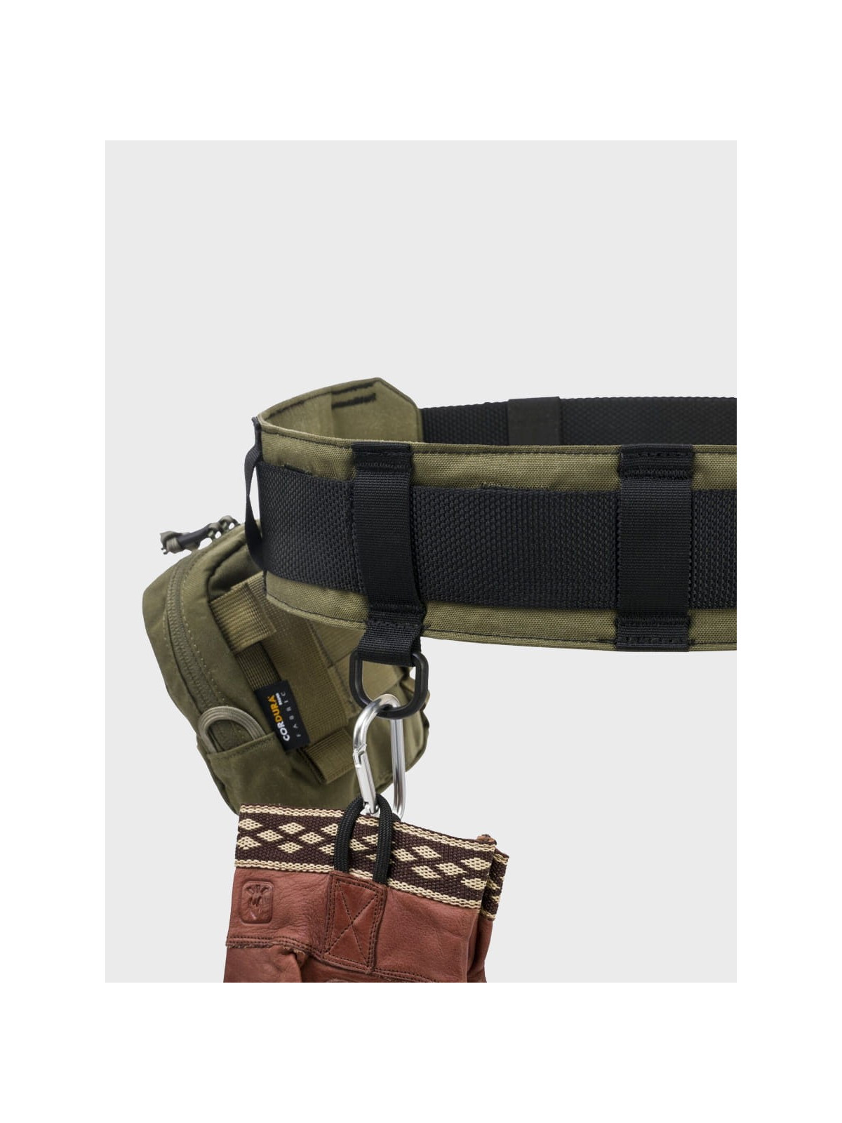 HELIKON-TEX PAS BUSHCRAFTOWY FORESTER MOLLE EARTH BROWN/ BLACK S
