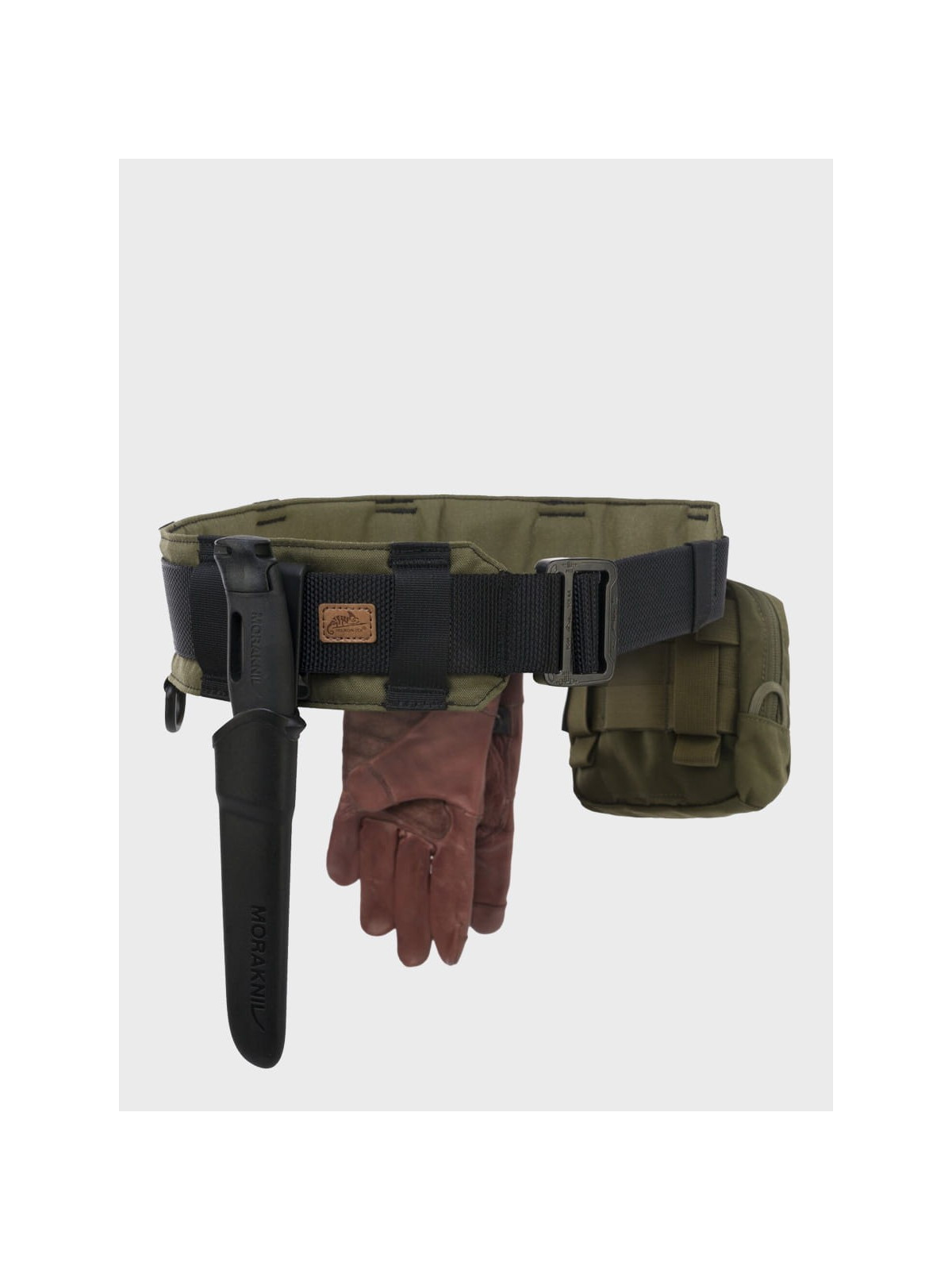 HELIKON-TEX PAS BUSHCRAFTOWY FORESTER  MOLLE OLIWKOWO/CZARNY S