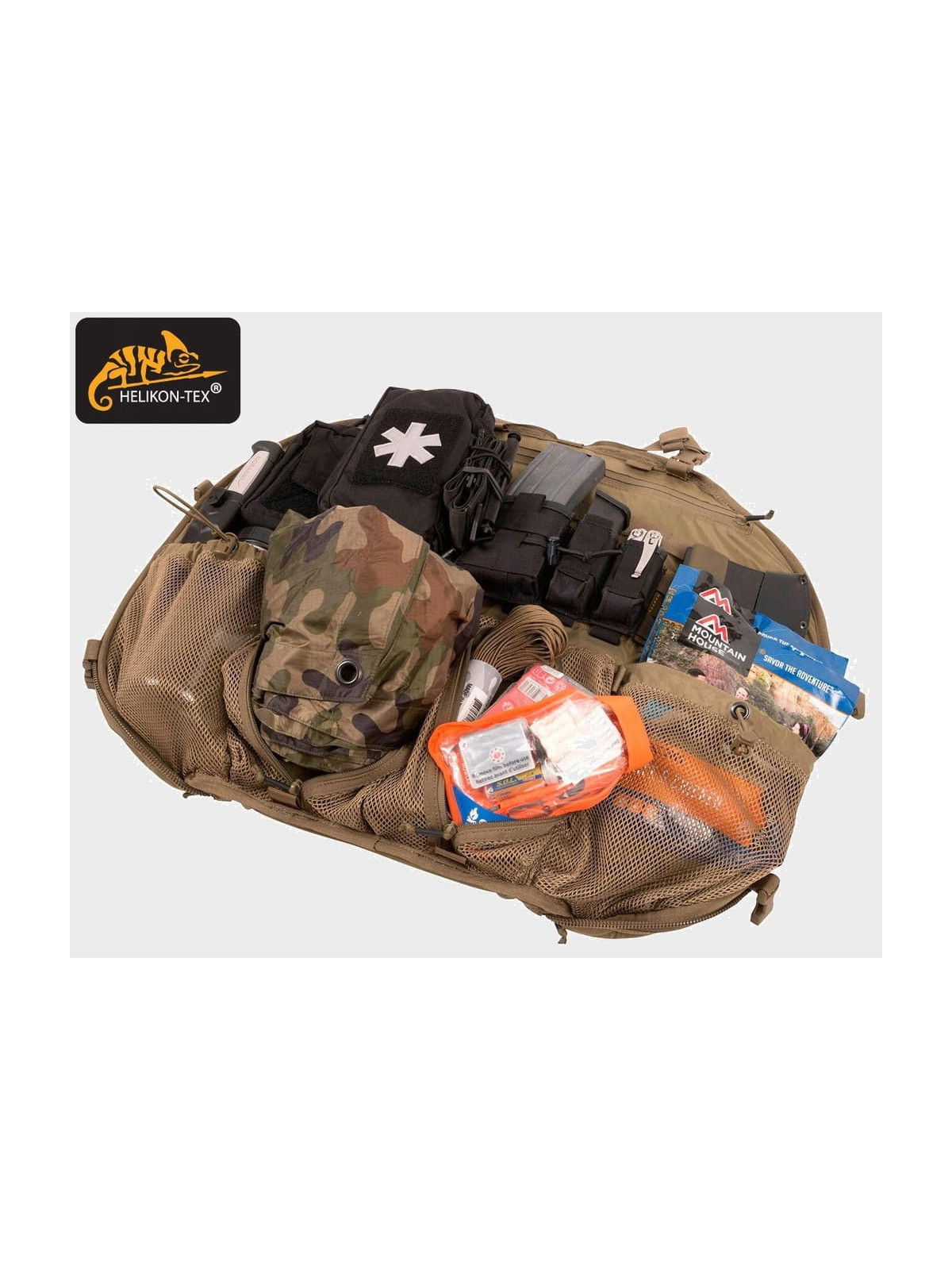 HELIKON-TEX PLECAK BAIL OUT BAG 25L NYLON CZARNY