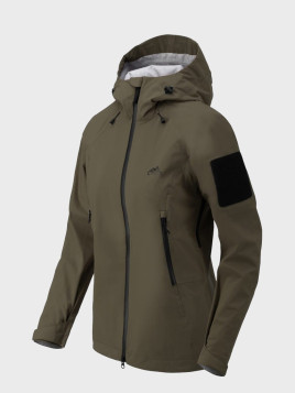HELIKON-TEX KURTKA DAMSKA HARDSHELL SQUALL NYLON TAIGA GREEN XXL