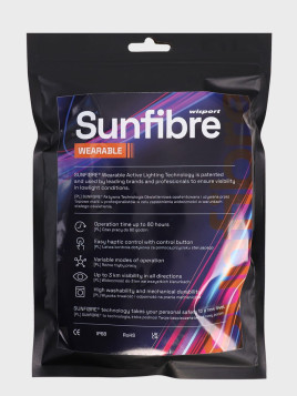 WISPORT Oświetlenie wodoodporne przenośne SunFibre Niebieskie