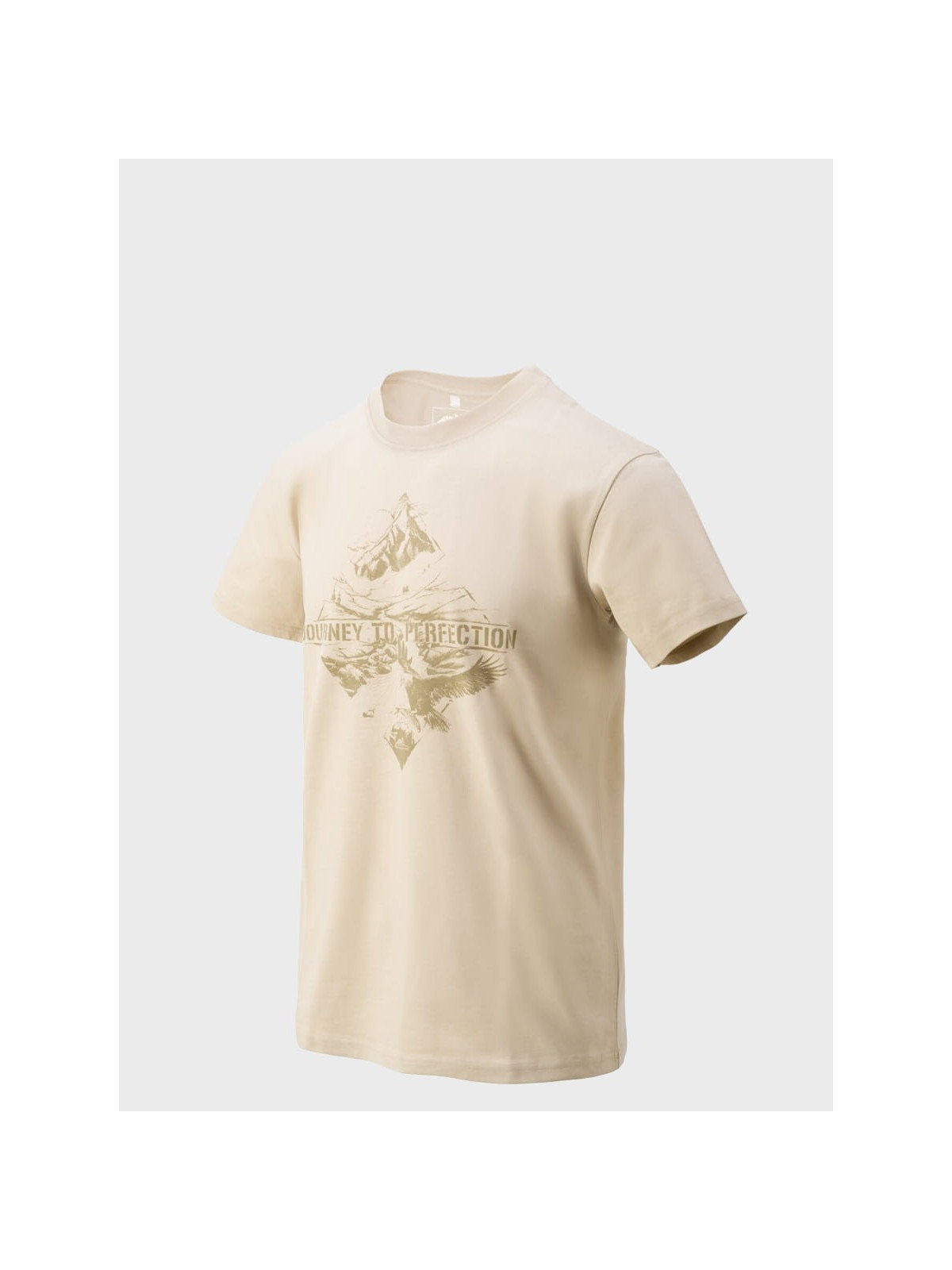HELIKON-TEX KOSZULKA MĘSKA T-SHIRT MOUNTAIN STREAM BEŻOWA XXL