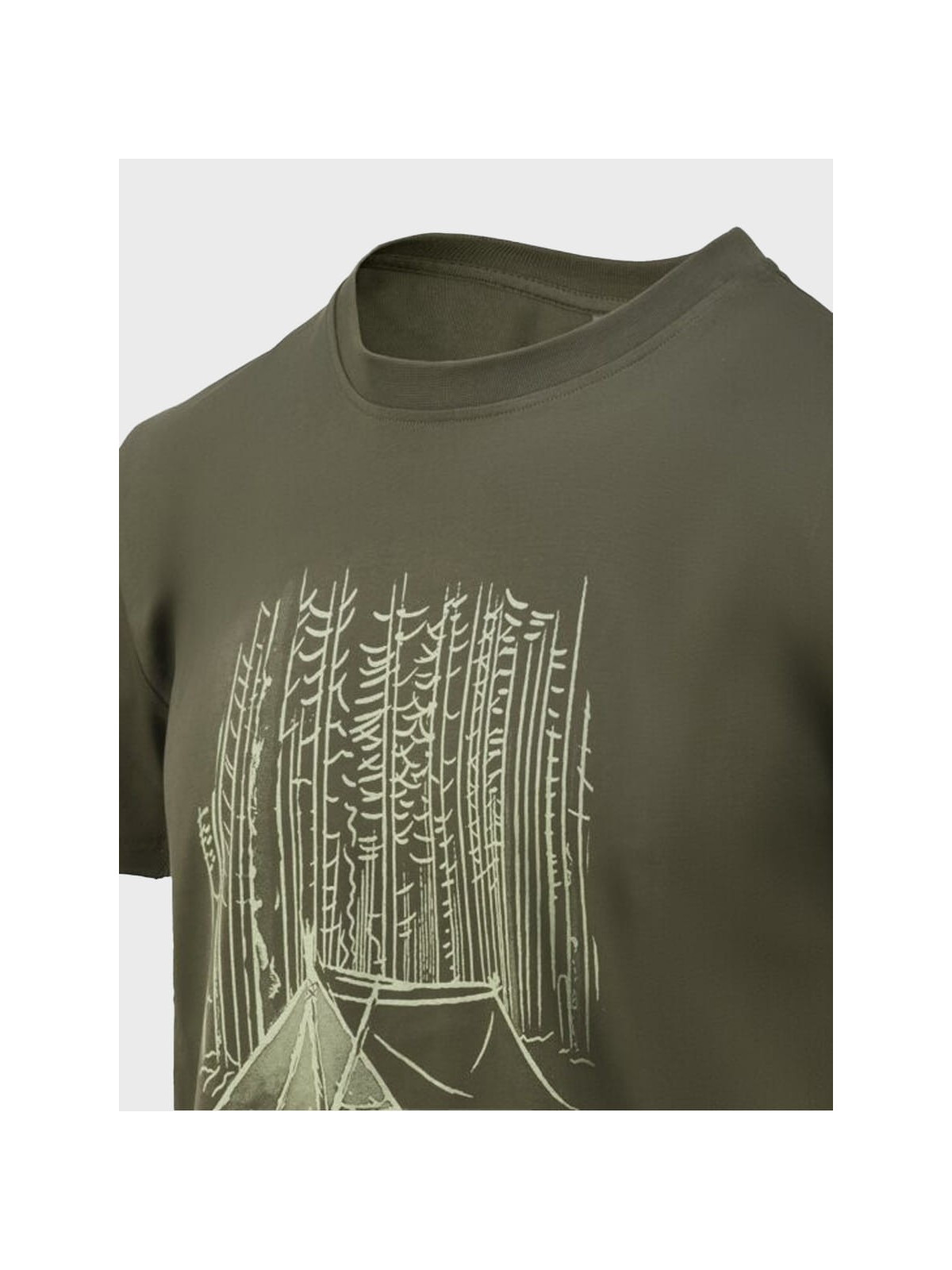 HELIKON-TEX KOSZULKA T-SHIRT HOME SWEET HOME TAIGA GREEN S