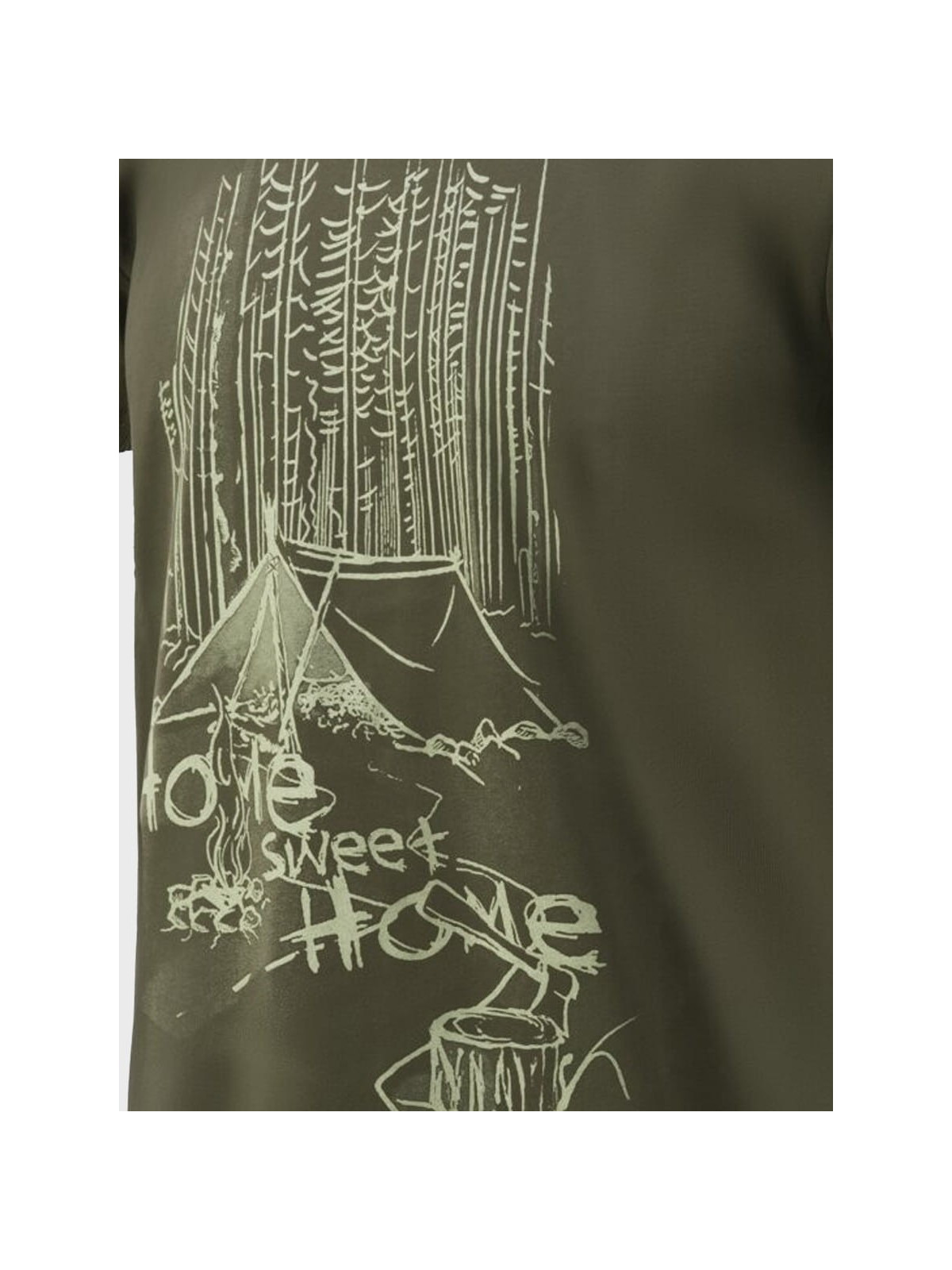 HELIKON-TEX KOSZULKA T-SHIRT HOME SWEET HOME TAIGA GREEN S