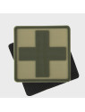 HELIKON-TEX EMBLEMAT KRZYŻ MEDYK VELCRO PVC KHAKI/BEŻOWY