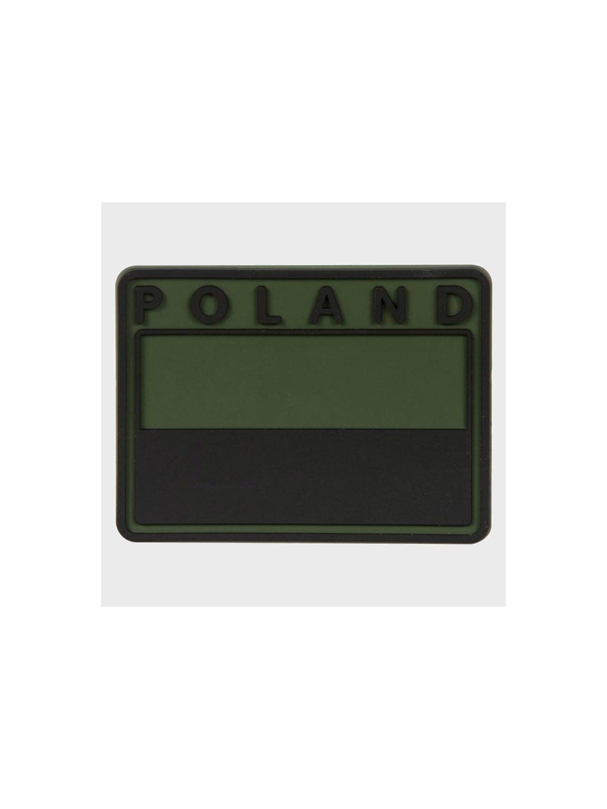 HELIKON-TEX EMBLEMAT FLAGA POLSKI GASZONA VELCRO PVC OLIWKOWA