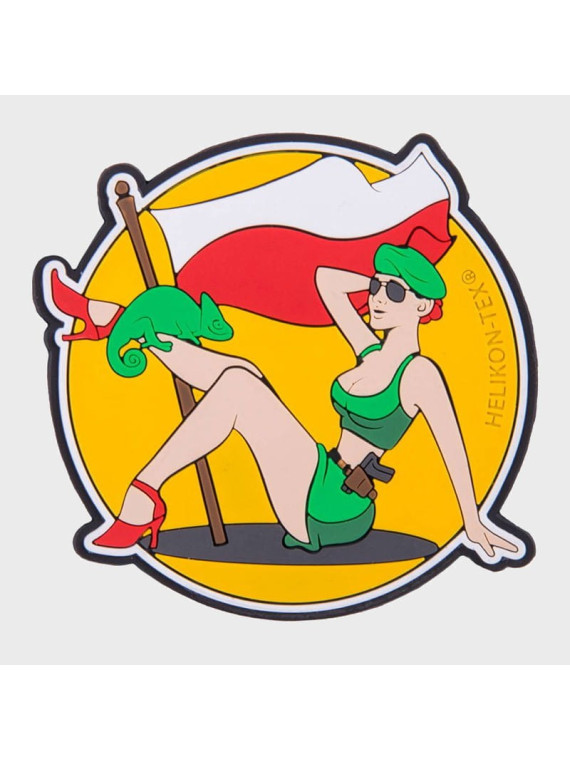 HELIKON-TEX NASZYWKA 3D POLISH GIRL PVC