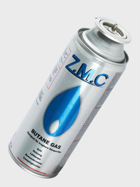 ZMC Kartusz gazowy butla Valve do kuchenek palników 227g 400 ml butan