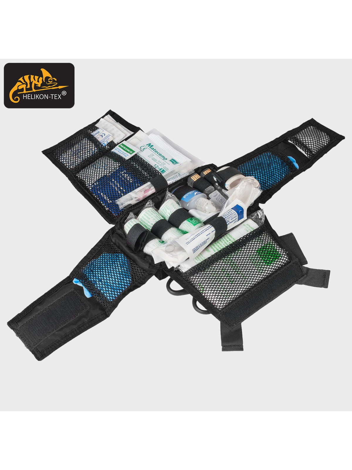 HELIKON-TEX APTECZKA ROZKŁADANA ZASOBNIK UNIVERSAL MED INSERT CZARNA