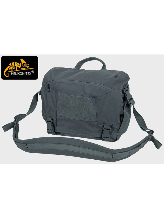 HELIKON-TEX TORBA NA RAMIĘ URBAN COURIER MEDIUM 9,5L CORDURA SHADOW GREY