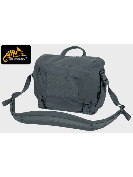 HELIKON-TEX TORBA NA RAMIĘ URBAN COURIER MEDIUM 9,5L CORDURA SHADOW GREY