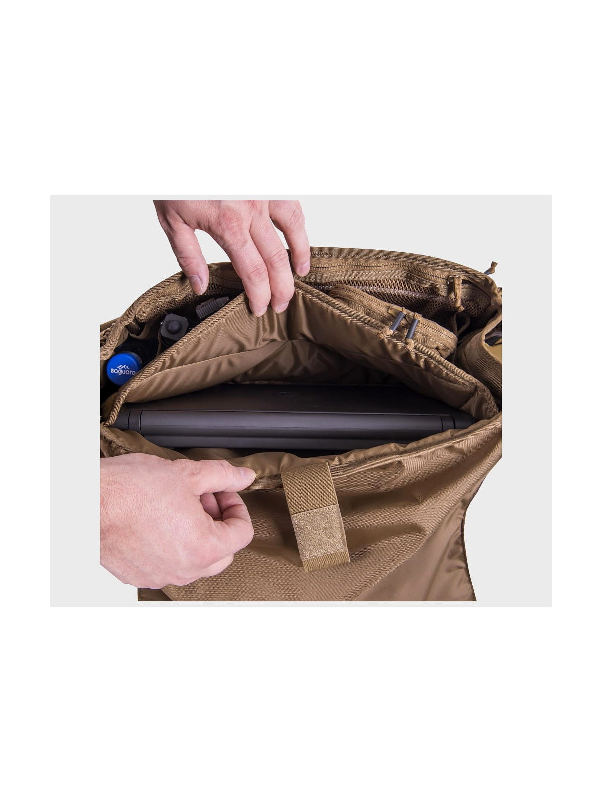 HELIKON-TEX TORBA NA RAMIĘ URBAN COURIER MEDIUM 9,5L CORDURA SHADOW GREY