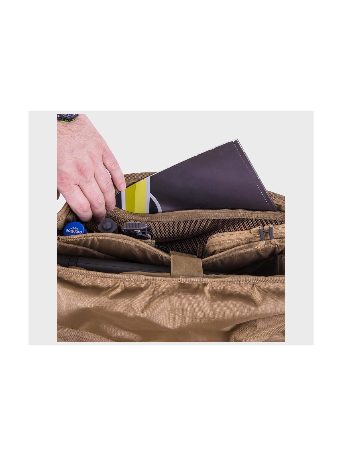 HELIKON-TEX TORBA NA RAMIĘ URBAN COURIER MEDIUM 9,5L CORDURA SHADOW GREY