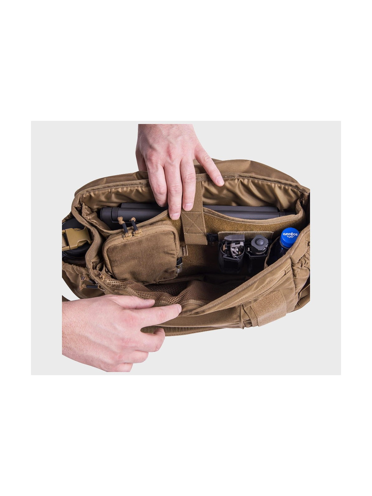 HELIKON-TEX TORBA NA RAMIĘ URBAN COURIER LARGE 18L CORDURA CZARNA