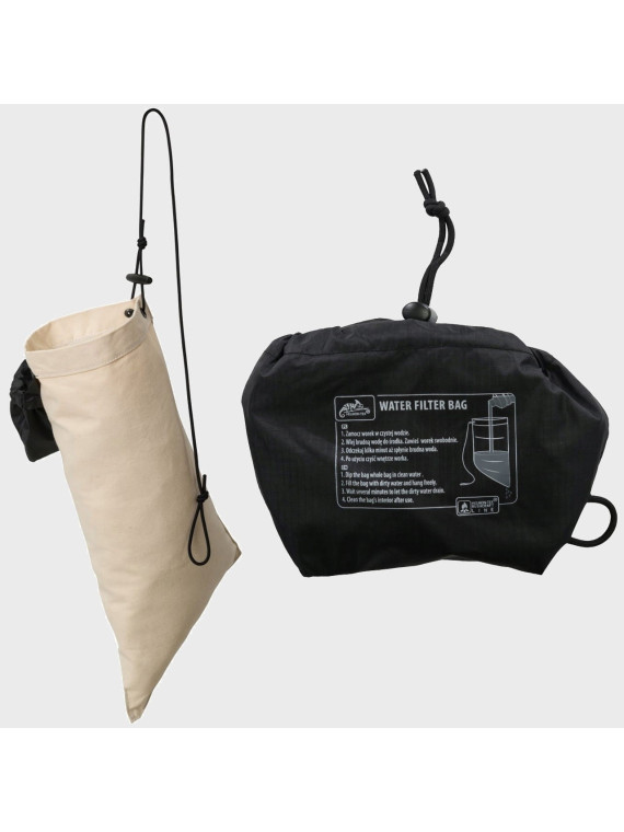 HELIKON-TEX FILTR DO WODY TORBA FILTRUJĄCA TKANINA BIAŁA