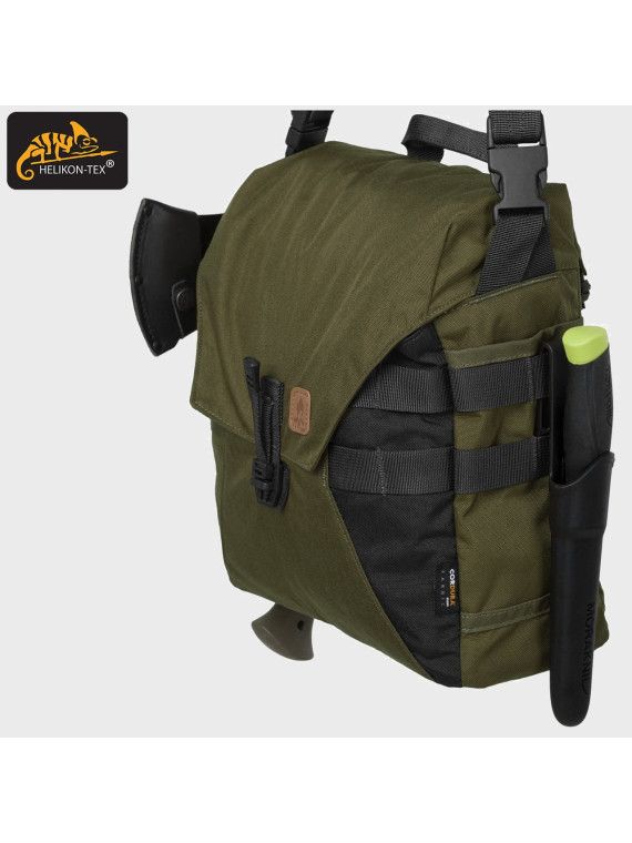 HELIKON-TEX TORBA NA RAMIĘ BUSHCRAFT HEVERS CORDURA OLIWKOWO-CZARNA