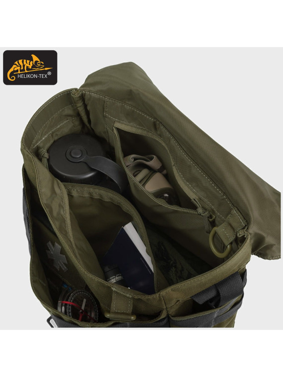 HELIKON-TEX TORBA NA RAMIĘ BUSHCRAFT HEVERS CORDURA OLIWKOWO-CZARNA