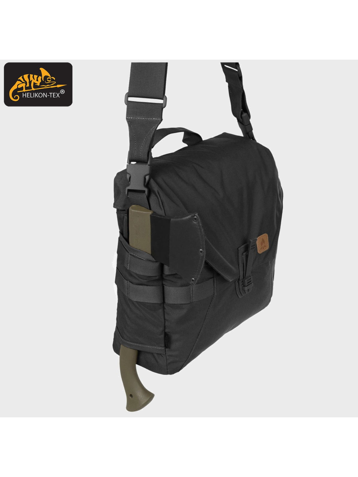 HELIKON-TEX TORBA NA RAMIĘ BUSHCRAFT HEVERS CORDURA CZARNA