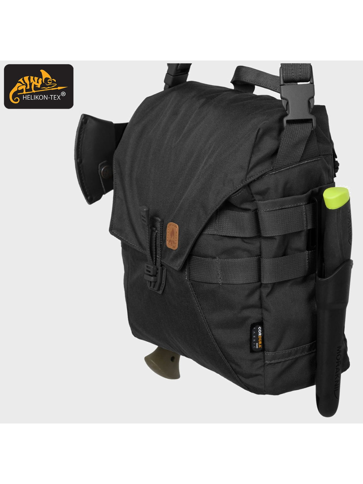 HELIKON-TEX TORBA NA RAMIĘ BUSHCRAFT HEVERS CORDURA CZARNA