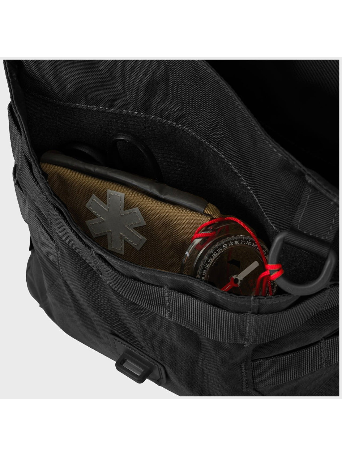 HELIKON-TEX TORBA NA RAMIĘ BUSHCRAFT HEVERS CORDURA CZARNA