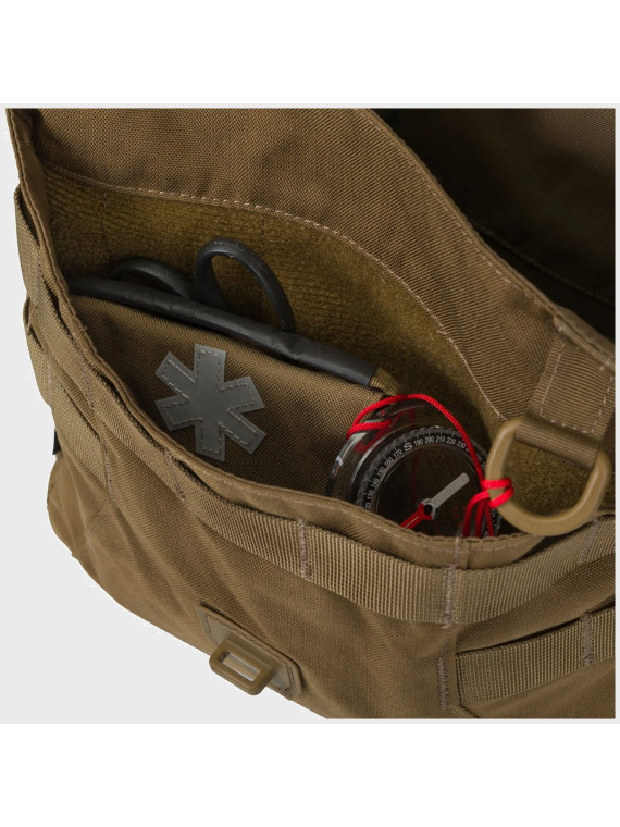 HELIKON-TEX TORBA NA RAMIĘ BUSHCRAFT HEVERS CORDURA COYOTE