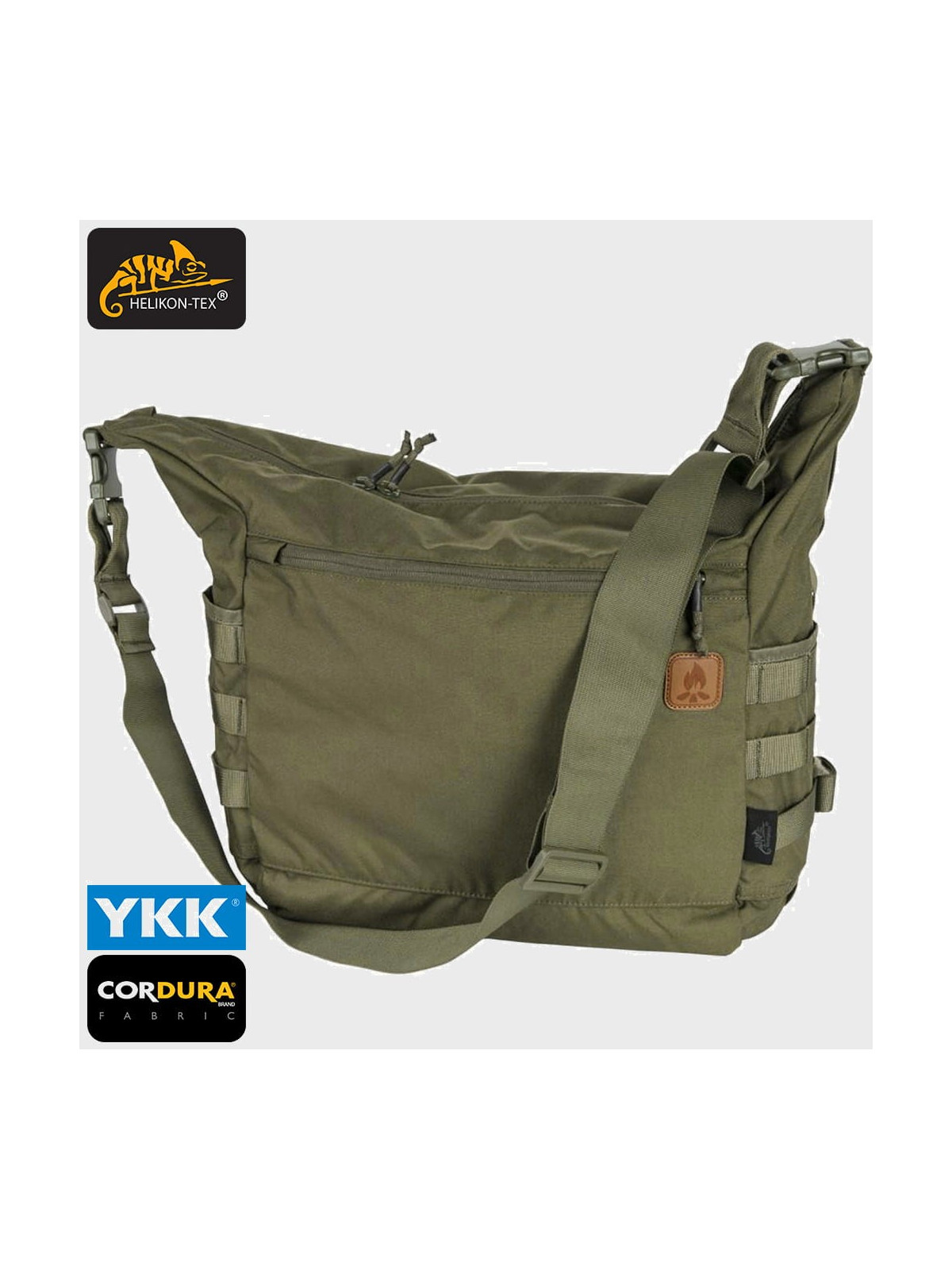 HELIKON-TEX TORBA NA RAMIĘ BUSHCRAFT CORDURA 17L OLIWKOWA