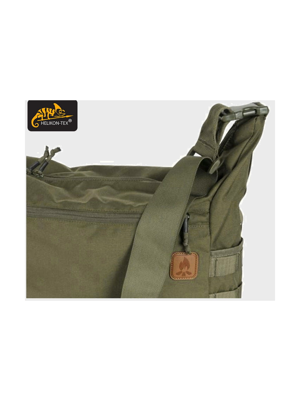 HELIKON-TEX TORBA NA RAMIĘ BUSHCRAFT CORDURA 17L OLIWKOWA