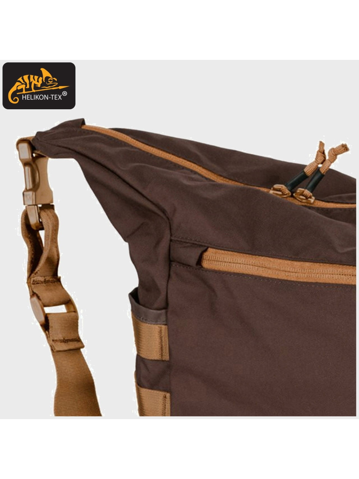 HELIKON-TEX TORBA NA RAMIĘ BUSHCRAFT CORDURA 17L EARTH BROWN