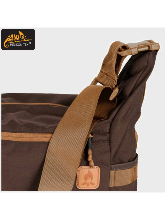 HELIKON-TEX TORBA NA RAMIĘ BUSHCRAFT CORDURA 17L EARTH BROWN