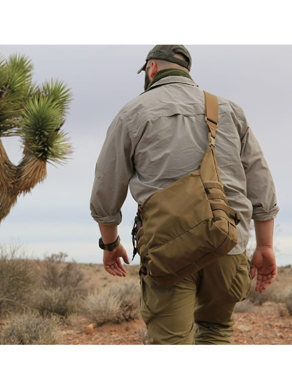 HELIKON-TEX TORBA NA RAMIĘ BUSHCRAFT CORDURA 17L EARTH BROWN